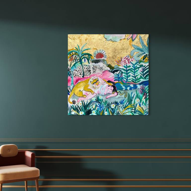 Original Figurative Nature Painting by Alice De Miramon