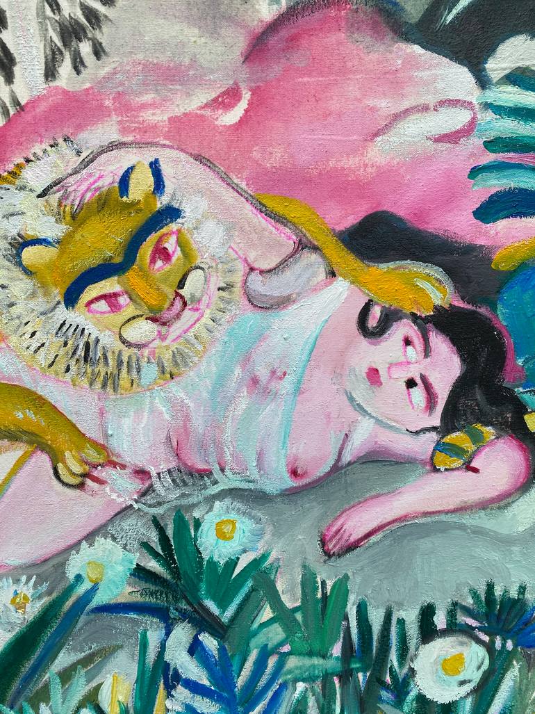 Original Figurative Nature Painting by Alice De Miramon
