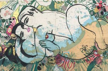 Saatchi Art Artist de Miramon alice; Painting, “Orgasm through the ages” #art