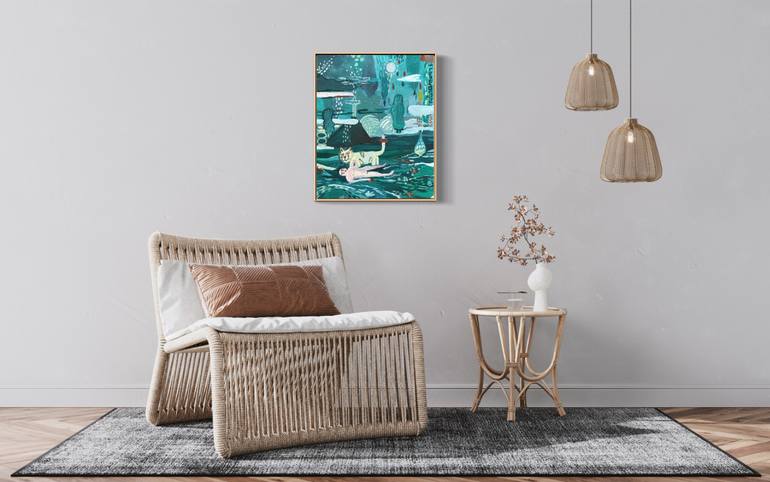 Original Figurative Nature Painting by Alice De Miramon