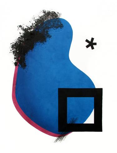 Original Abstract Geometric Printmaking by ŻAneta Rzepa