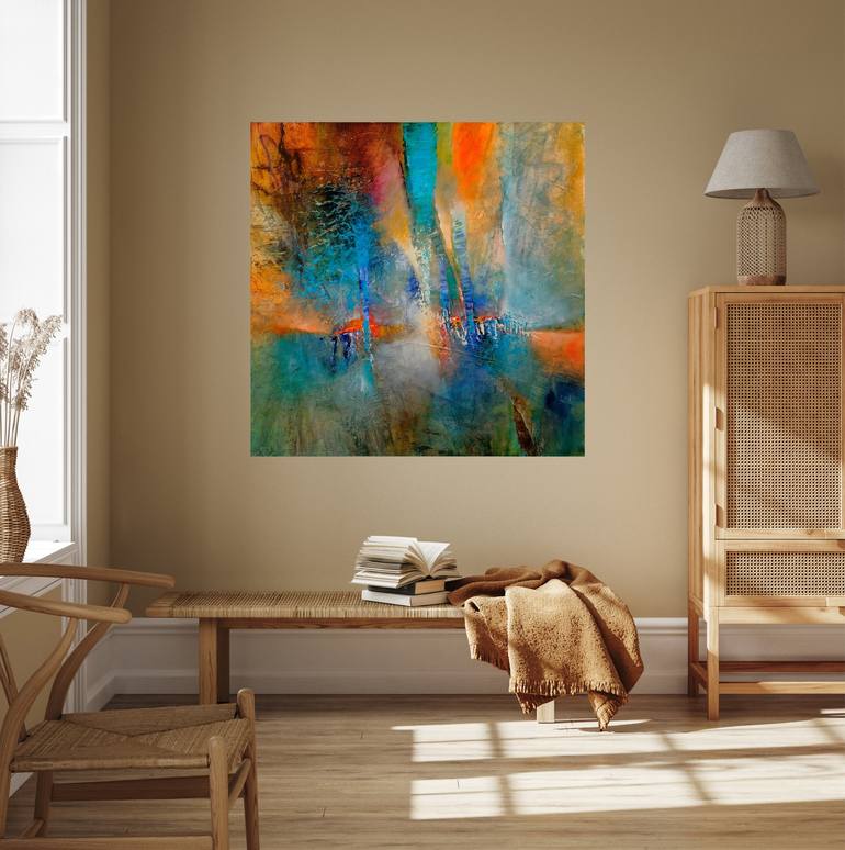 Original Abstract Painting by Annette Schmucker