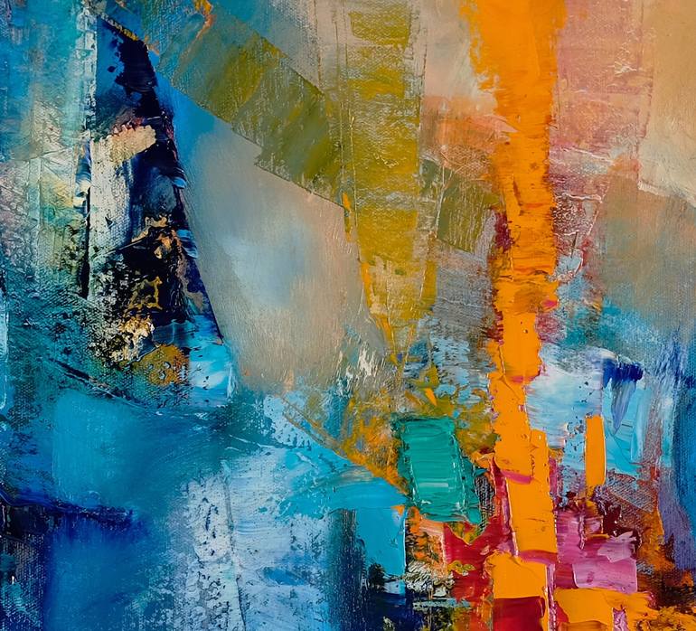 Original Abstract Painting by Annette Schmucker