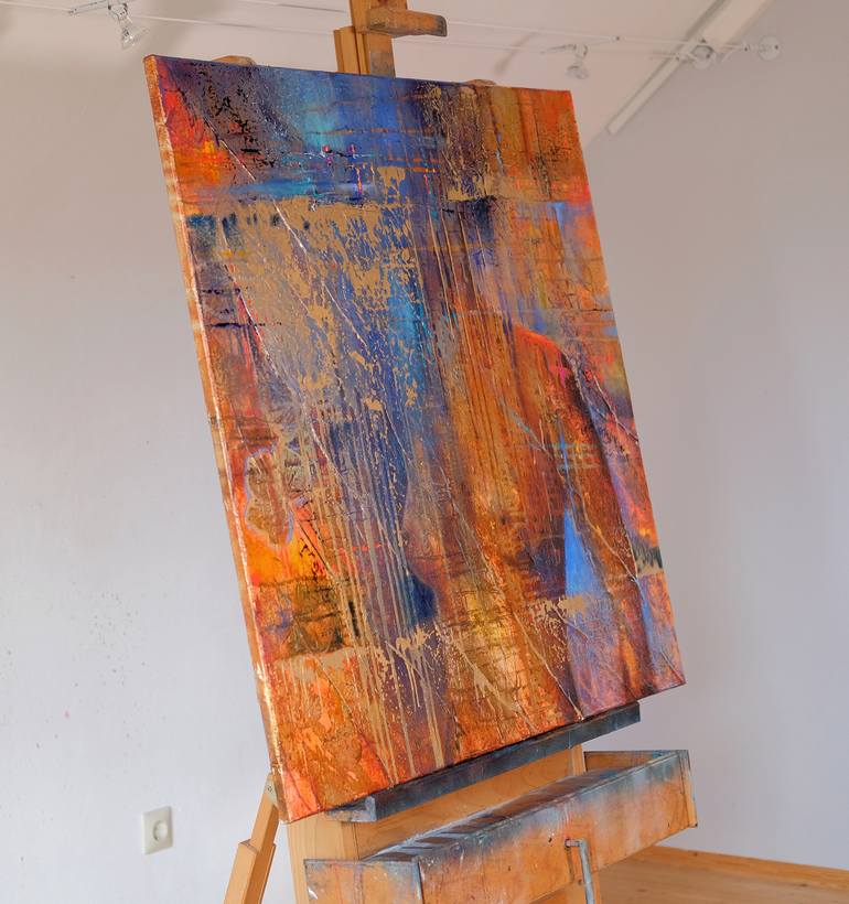 Original Expressionism Nude Painting by Annette Schmucker