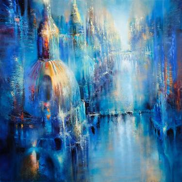 Original Fine Art Cities Paintings by Annette Schmucker