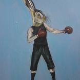 Boxing Hares I/II by Suzanne van Hal