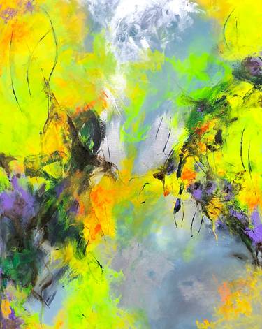 Original Abstract Paintings by Thelma Zambrano