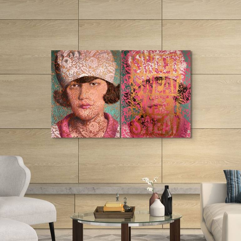 Original Figurative People Painting by Elizabeth Coffey