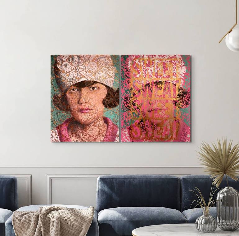 Original Figurative People Painting by Elizabeth Coffey