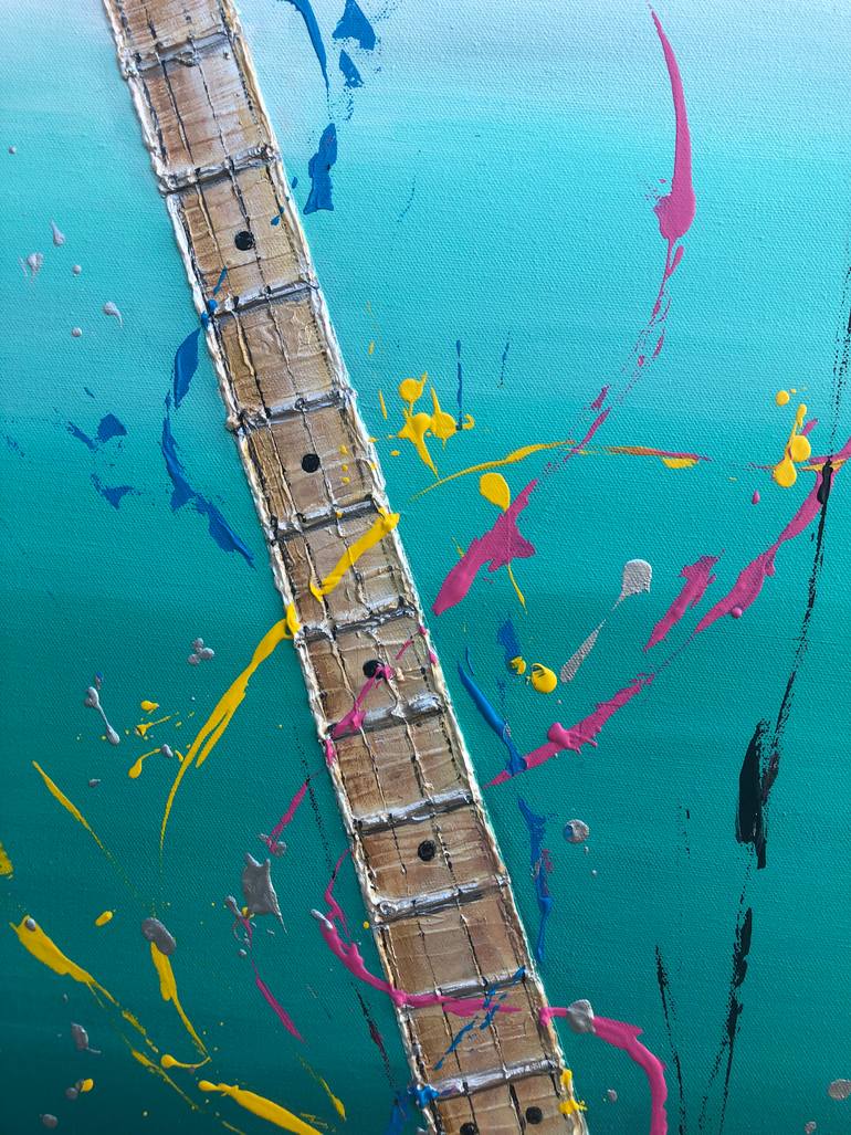 Original Modernism Music Painting by Tomoko Koyama