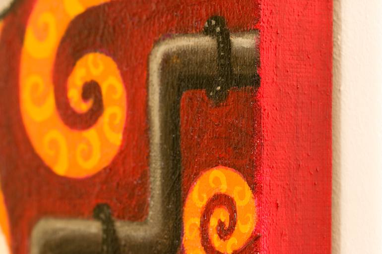 Original Contemporary Politics Painting by M K Anisko