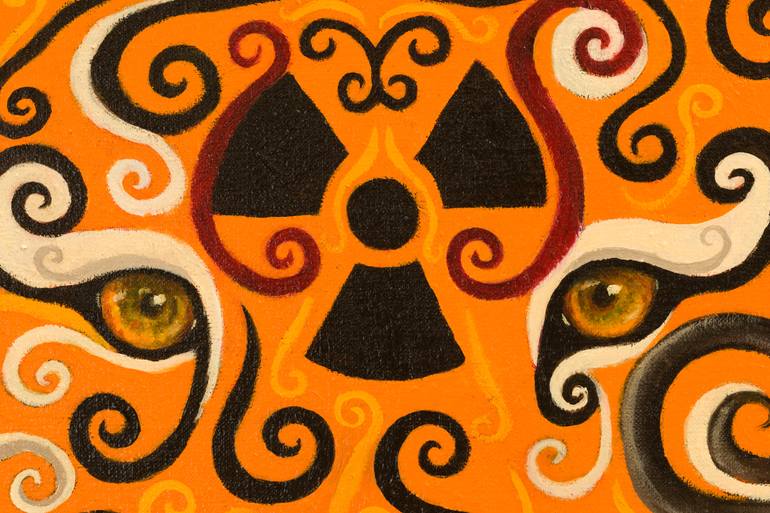 Original Contemporary Politics Painting by M K Anisko