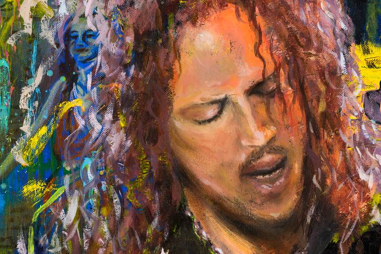 Original Contemporary Pop Culture/Celebrity Painting by M K Anisko