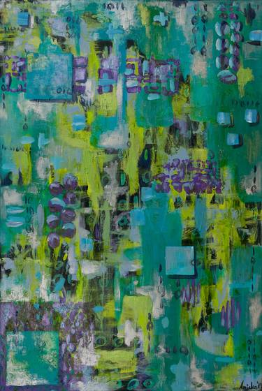 Original Abstract Paintings by MK Anisko