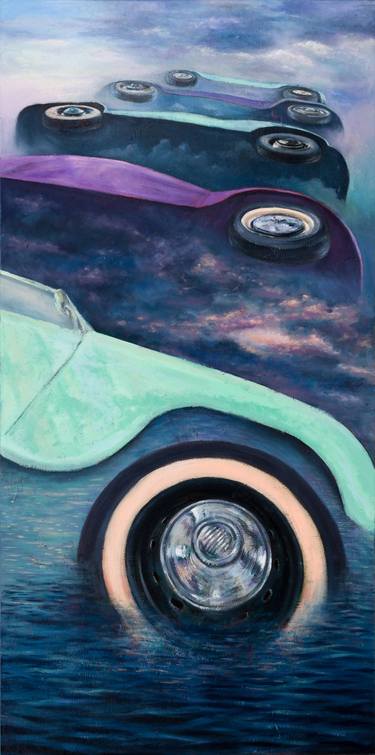 Original Car Paintings by MK Anisko