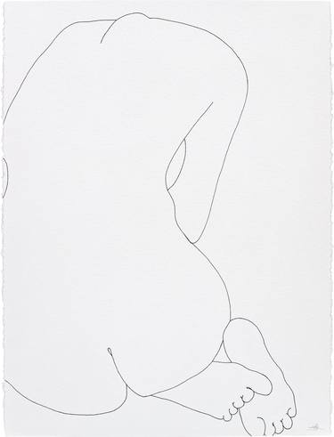 Original Nude Drawings by Jay Worth Allen