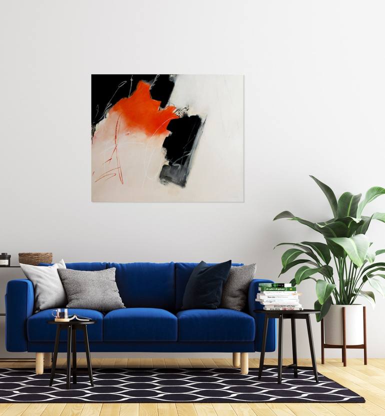 Original Abstract Painting by Anne Vandycke