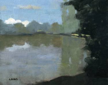 Original Impressionism Water Paintings by Gav Banns