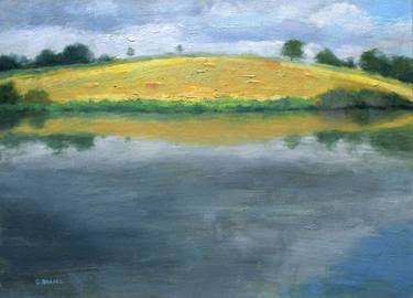 Original Impressionism Landscape Paintings by Gav Banns