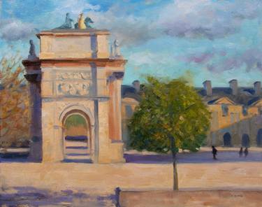 Original Impressionism Cities Paintings by Gav Banns