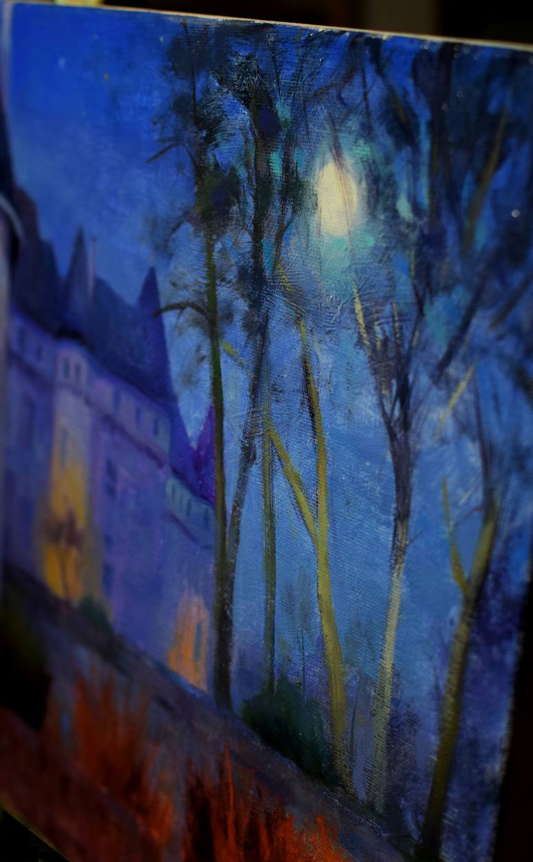 Original Impressionism Architecture Painting by Gavin Banns