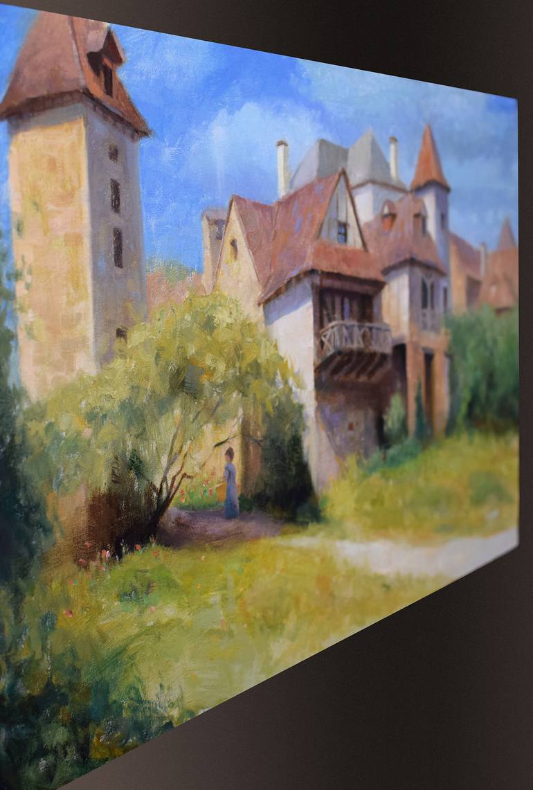 Original Realism Architecture Painting by Gavin Banns