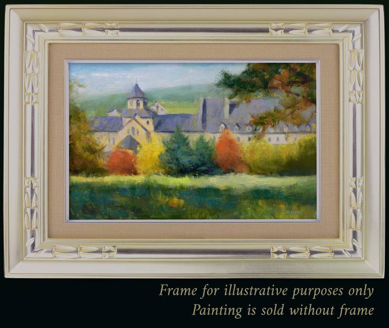 Original Impressionism Architecture Painting by Gav Banns