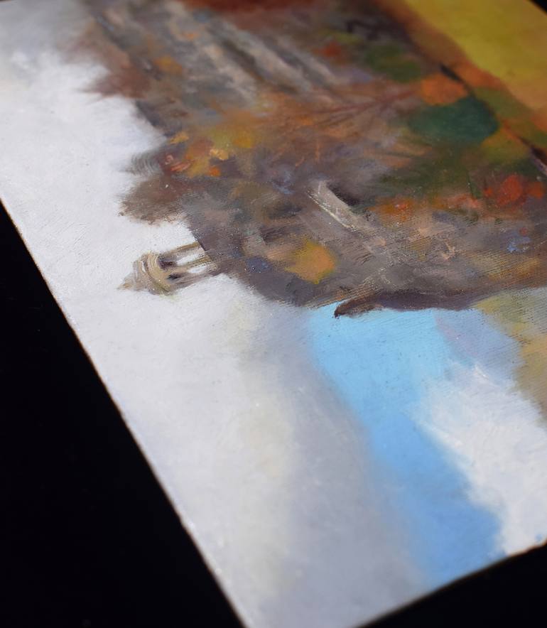 Original Impressionism Landscape Painting by Gavin Banns