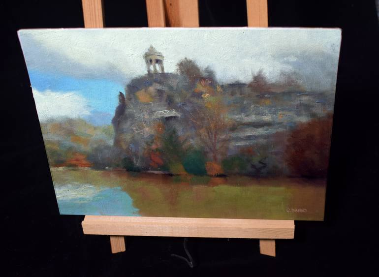 Original Impressionism Landscape Painting by Gavin Banns