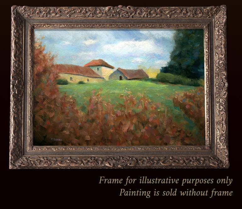 Original Impressionism Landscape Painting by Gav Banns