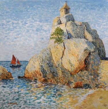 Original Impressionism Seascape Paintings by Gav Banns