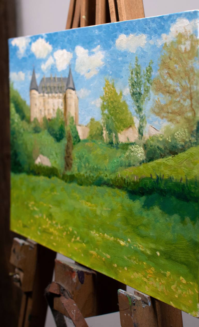 Original Impressionism Landscape Painting by Gavin Banns
