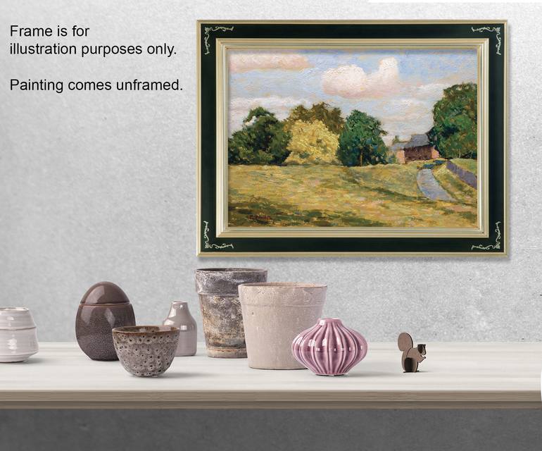 Original Impressionism Landscape Painting by Gavin Banns