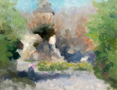 Rural Chapel in the Limousin, Abstract Realism thumb