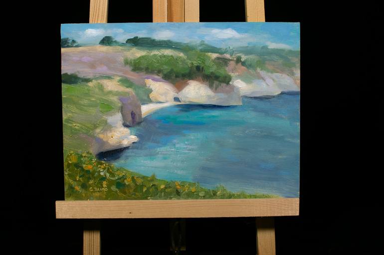 Original Impressionism Nature Painting by Gav Banns