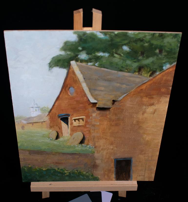 Original Impressionism Architecture Painting by Gavin Banns