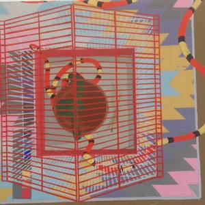 Bird Cage, Pencil, Snake, Cactus, Rug, Color Chart
