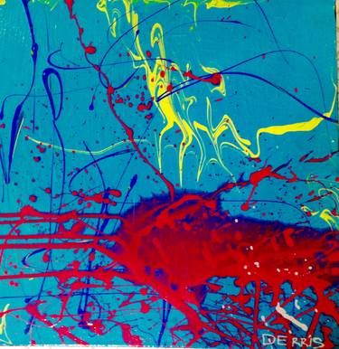 Original Abstract Painting by Derris Nile