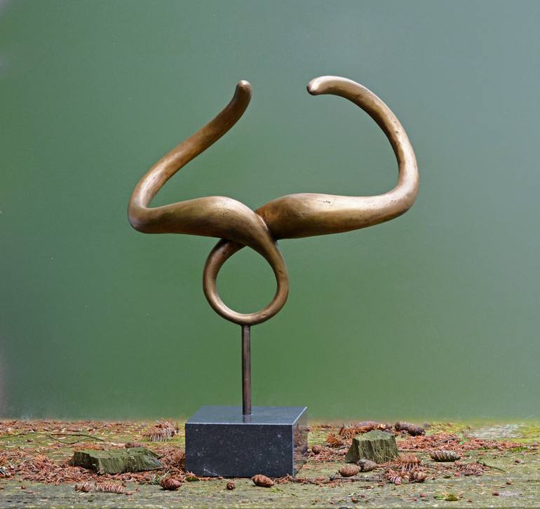Original Abstract Animal Sculpture by Sonja Mosick