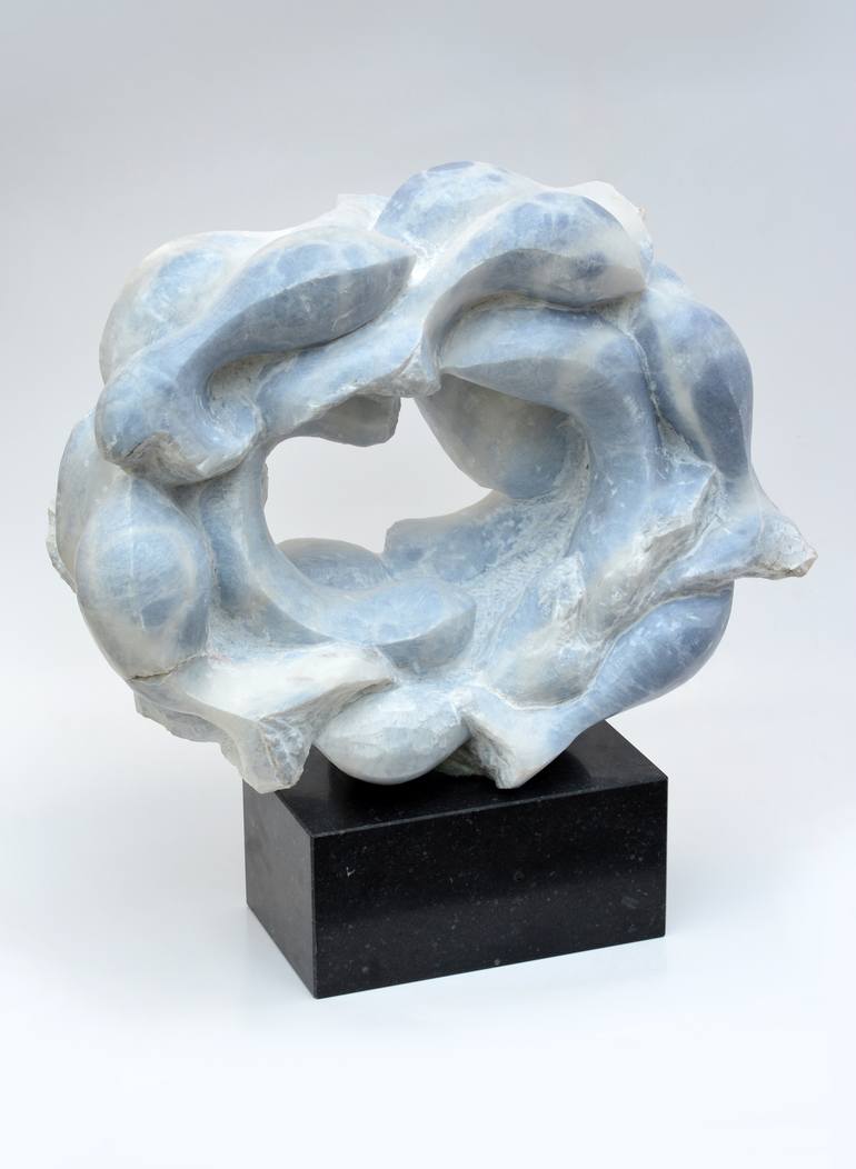 Original Abstract Fish Sculpture by Sonja Mosick