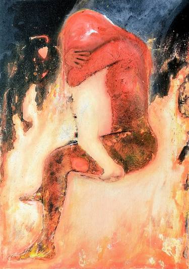 Original Love Painting by Denholm Berry