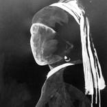 Ritratto Noir #2 (after Johannes Vermeer) - 2018 by Denholm Berry