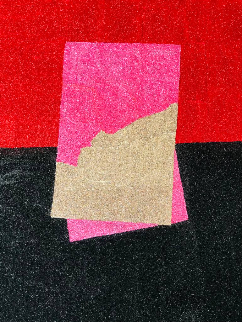 Original Abstract Expressionism Abstract Mixed Media by Patrik ŠÍma