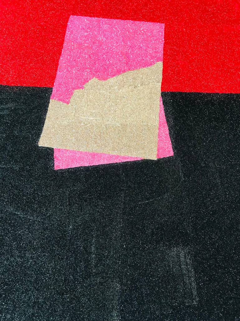 Original Abstract Expressionism Abstract Mixed Media by Patrik ŠÍma