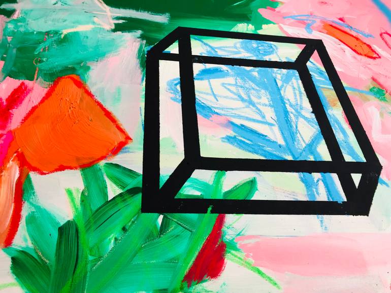 Original Contemporary Abstract Painting by Patrik ŠÍma