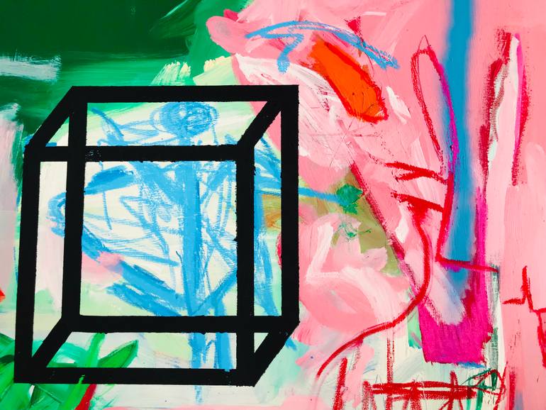 Original Contemporary Abstract Painting by Patrik ŠÍma