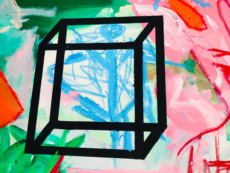 Original Contemporary Abstract Painting by Patrik ŠÍma