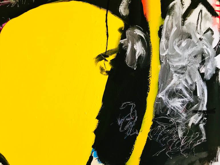 Original Abstract Expressionism Abstract Painting by Patrik ŠÍma
