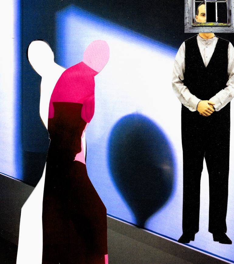 Original Abstract Expressionism Fantasy Collage by Patrik ŠÍma