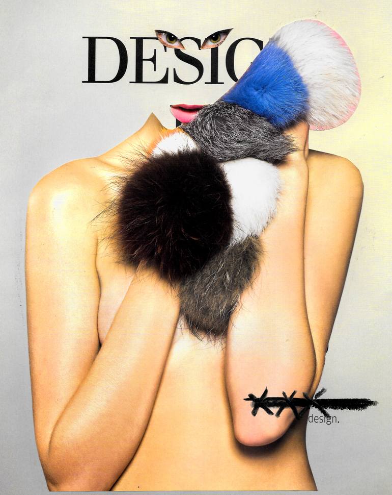 Original Conceptual Fashion Collage by Patrik ŠÍma
